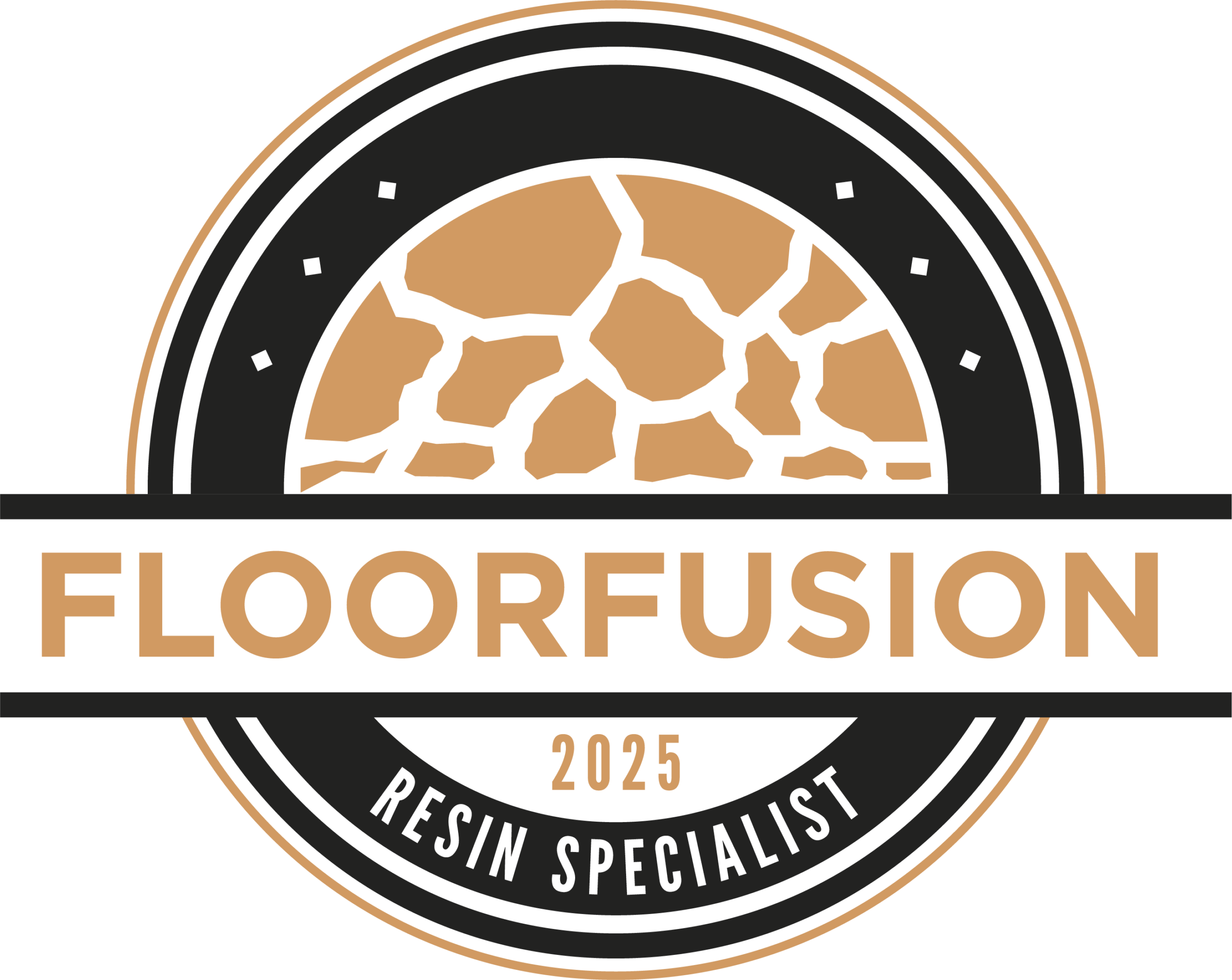 FloorFusion epoxy resin flooring company logo